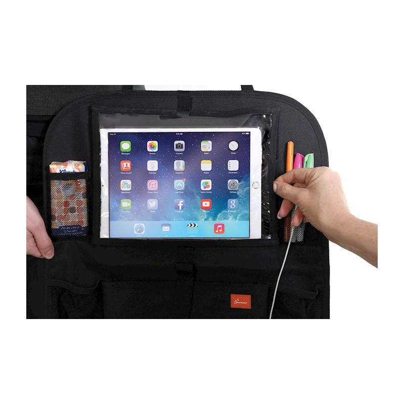 DREAMBABY Organizer Per Sedile Posteriore Auto Con Porta Tablet Nero