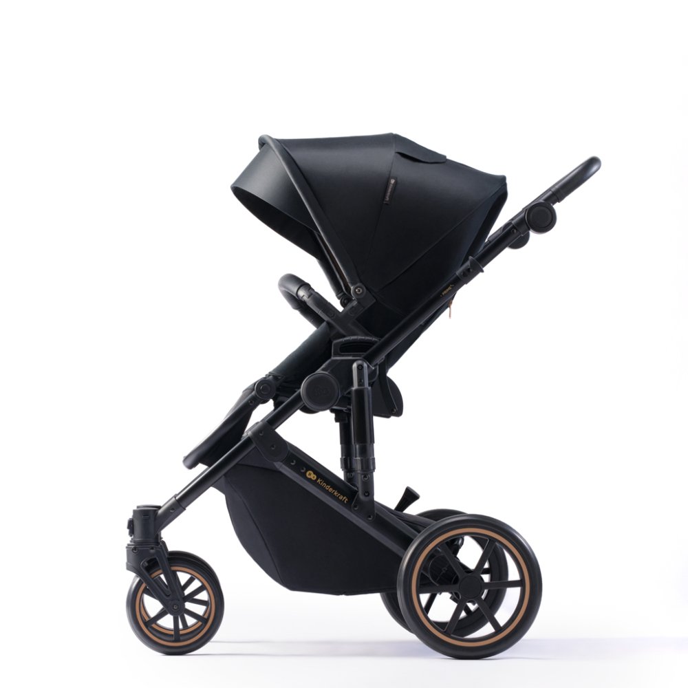 KINDERKRAFT SELECT Carucior Combinat 3 In 1 Prime 2 Venetian Black, Premium