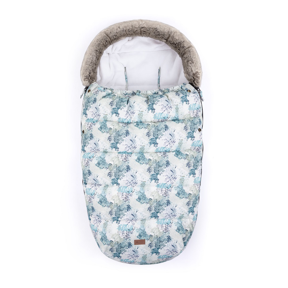 PETITE&MARS Bag 4 In 1 Comfy Fancy Dream + Muff Jasie Pale Eucalypt