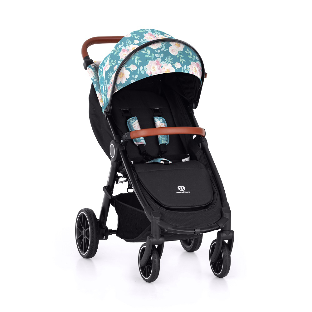 PETITE&MARS Stroller Street+ RWS Ek + Canopy Limited 100 Rosor