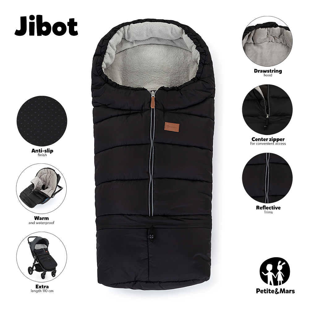 VALCO BABY Stroller Sport Trend 4 Black Denim + PETITE&MARS Bag Jibot FREE