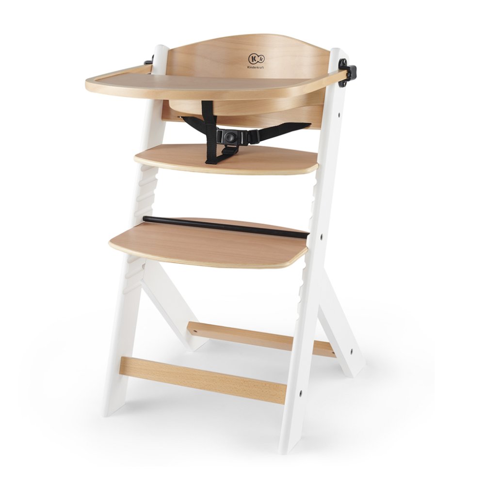 KINDERKRAFT Chaise de salle à manger Enock Bois blanc, Premium