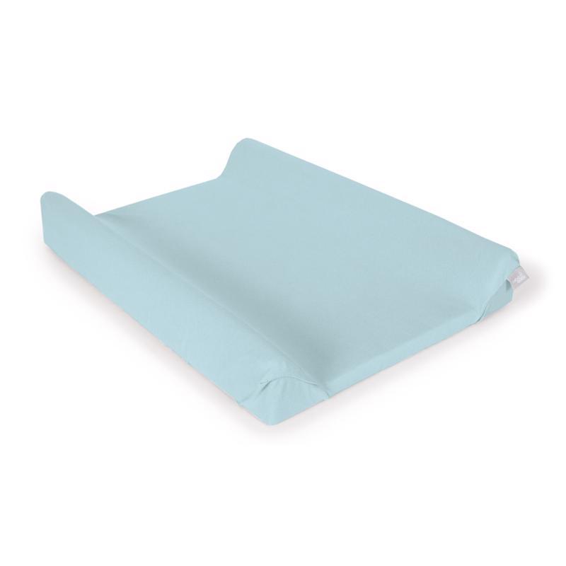 CEBA Housse Matelas à Langer 50x70-80 Cm 2 Pcs Turquoise+Ecru