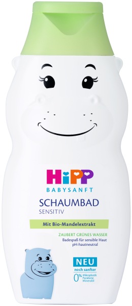 HiPP Babysanft Children's Bath Hippo 300 Ml