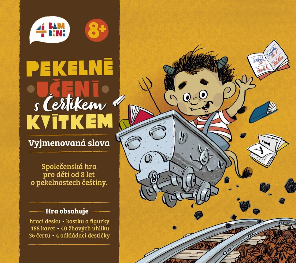 Pekelné učenie s Čertíkom Kvietkom: Vymenované slová