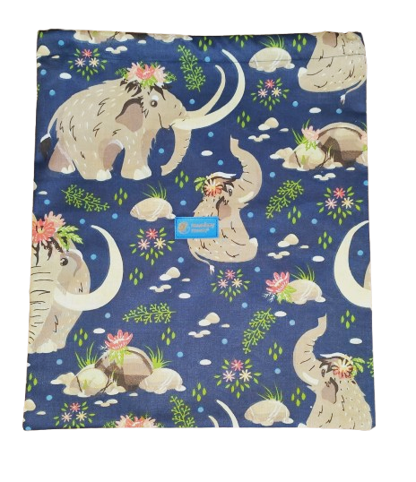 Torba płócienna Monkey Mum® - Mamuty Duży