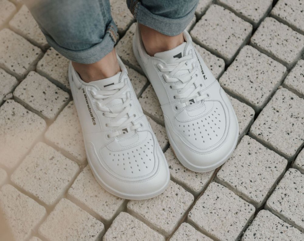 Baskets Pieds Nus Barebarics Wave - All White White 36