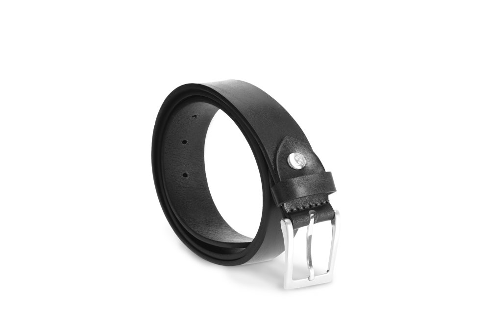 Ceinture Femme Be Lenka Essentials - Cuir Noir M Black