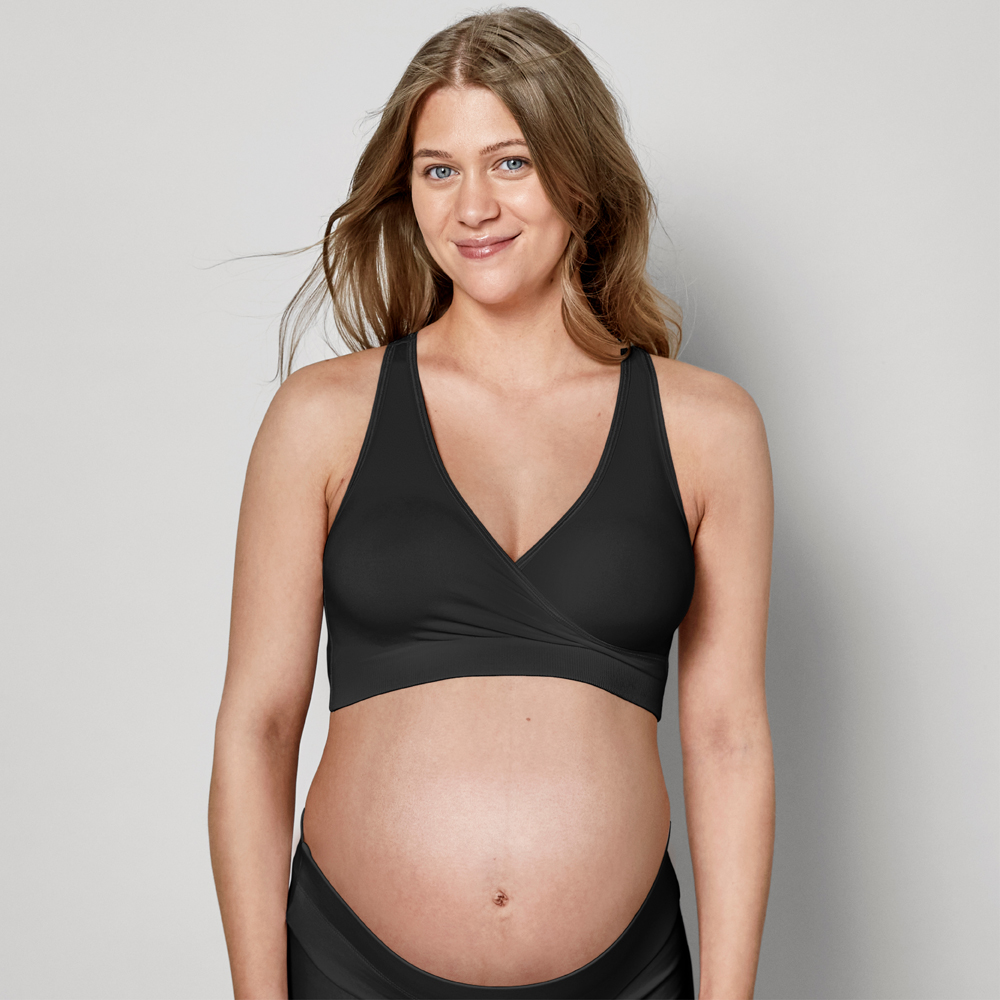 Soutien-gorge de nuit de maternité et d'allaitement MEDELA Keep Cool™, noir XL – Image 5