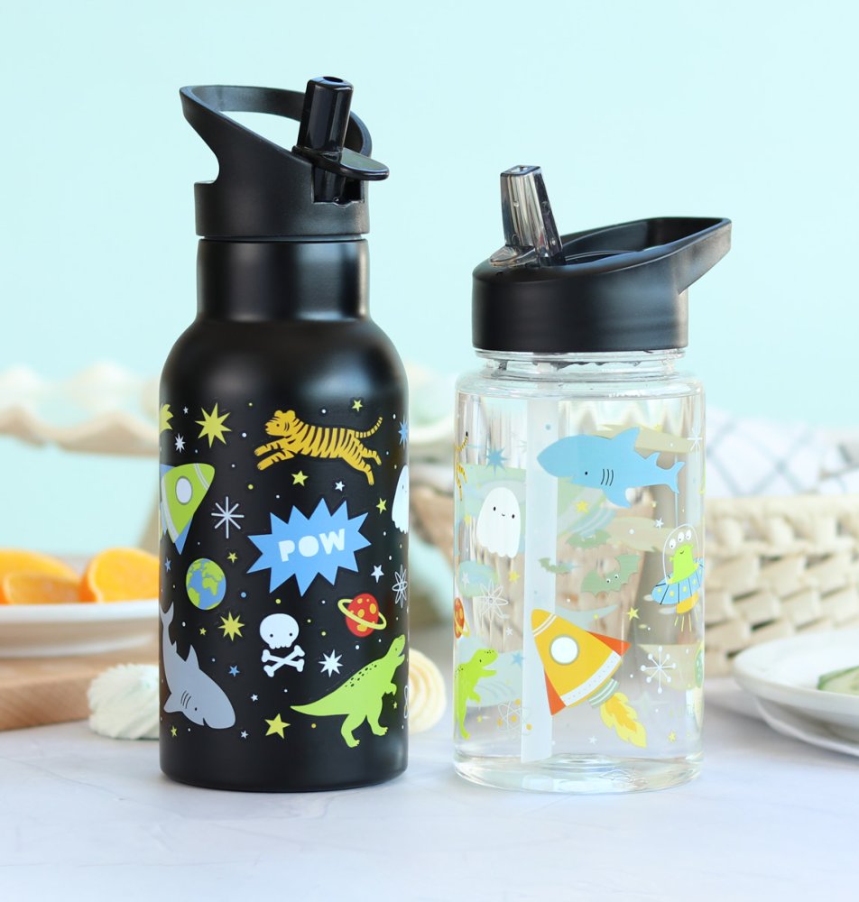 A Little Lovely Company - Borraccia in acciaio inossidabile, 350 ml - Spazio - immagine 6