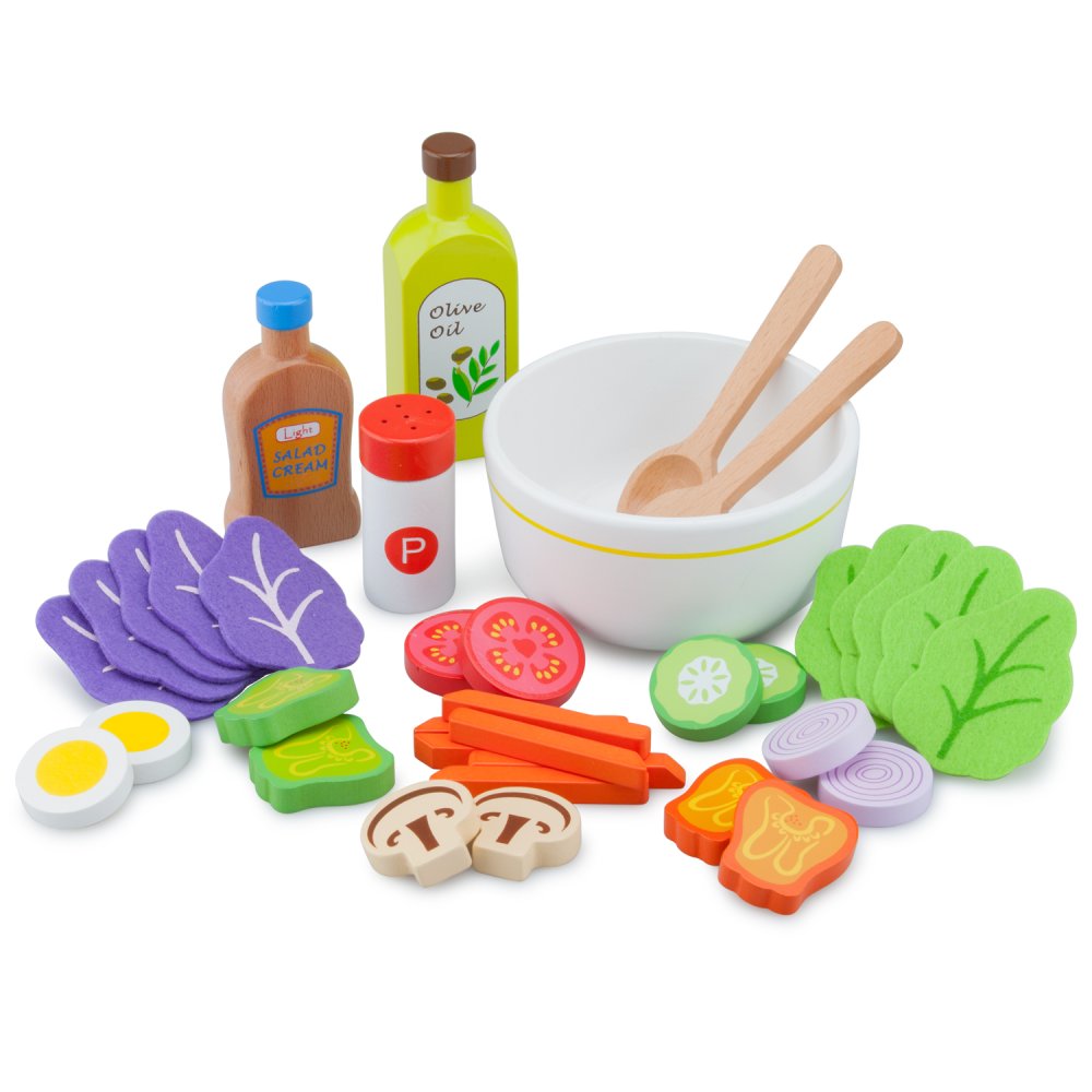 Set in legno - crea la tua insalata
