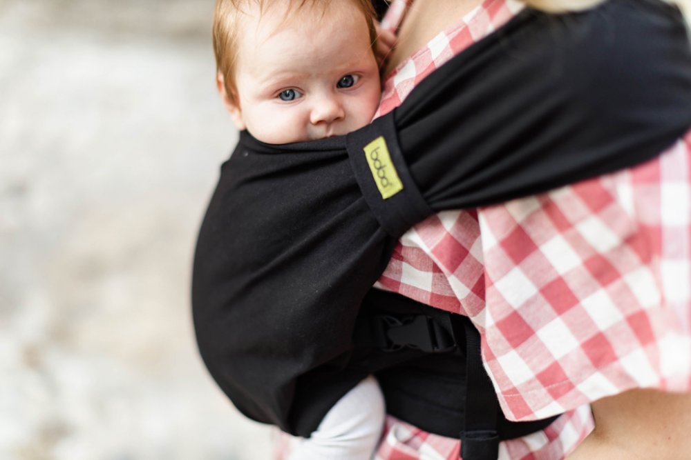 BOBA Marsupio per bambini Boba Bliss Black V2 - immagine 7