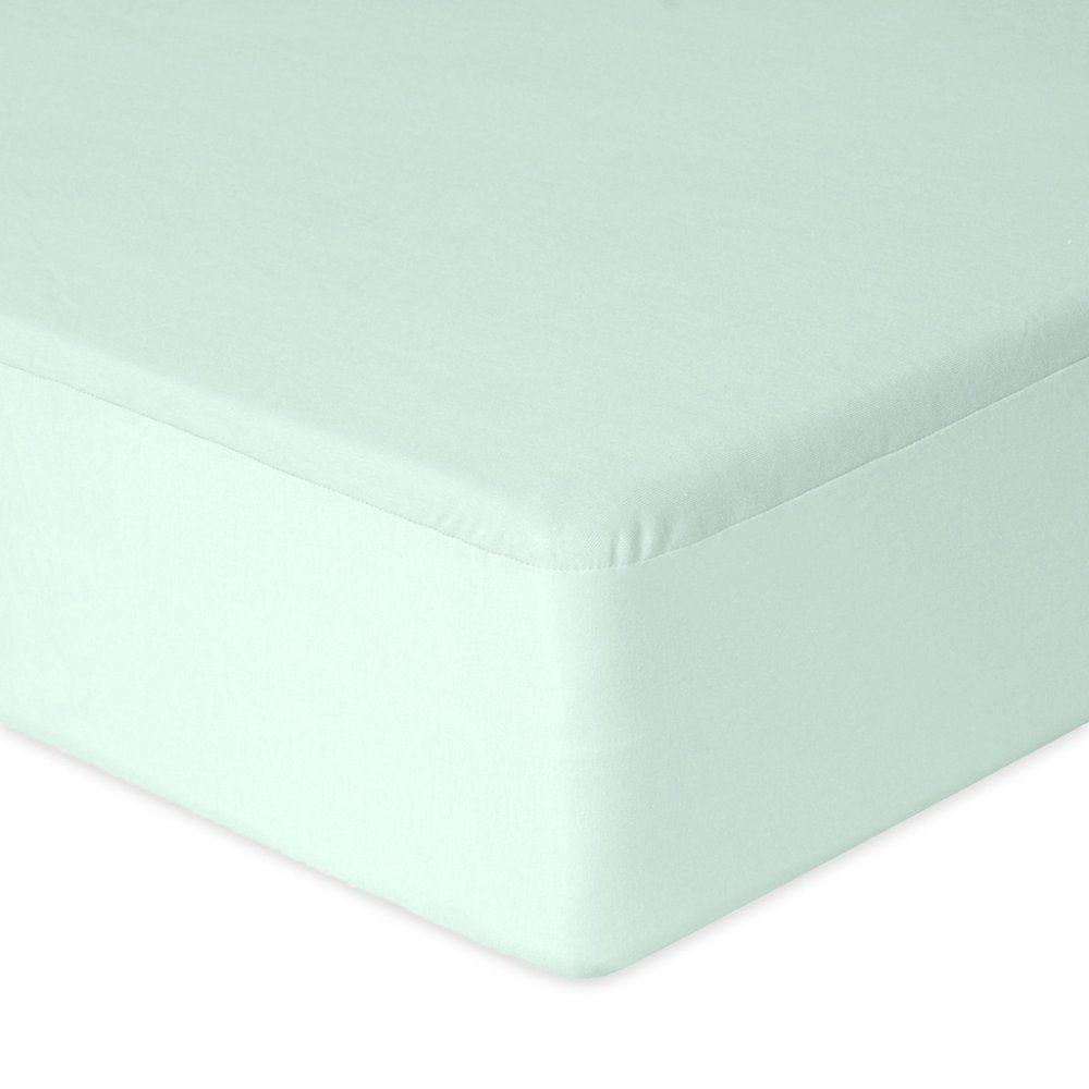 BABYMATEX Drap housse imperméable Jersey 70x140 cm menthe – Image 3