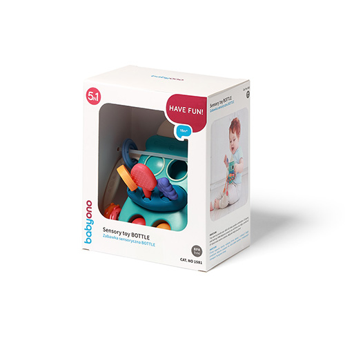BABYONO Giocattolo sensoriale Bottle 18m+ - immagine 3