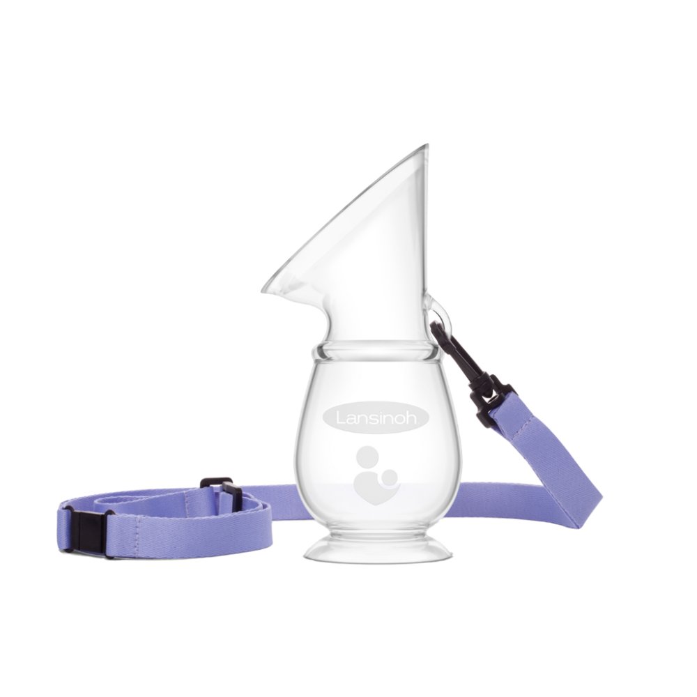 LANSINOH Tiralatte manuale in silicone - collettore - immagine 3
