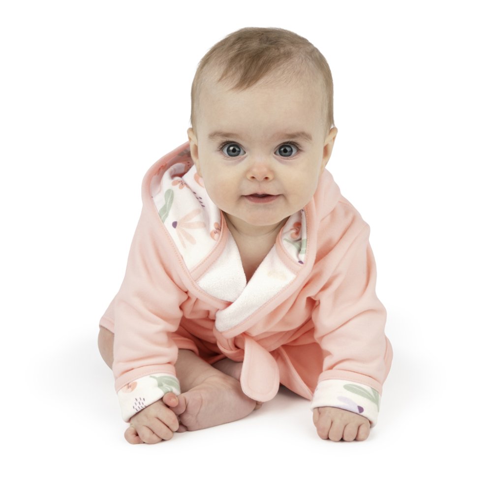 INGENUITY Bademantel mit Kapuze Clean & Cuddly™ Posy™ – Bild 7
