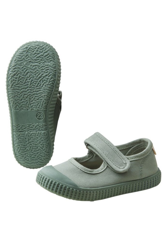 STERNTALER Chaussures premiers pas antidérapantes à scratch bleu uni taille 22 18-24 m – Image 3