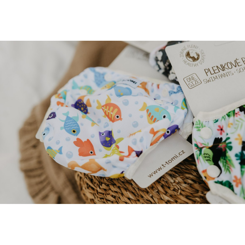 T-TOMI Couches de bain, 5-15kg, Strawberries – Image 4