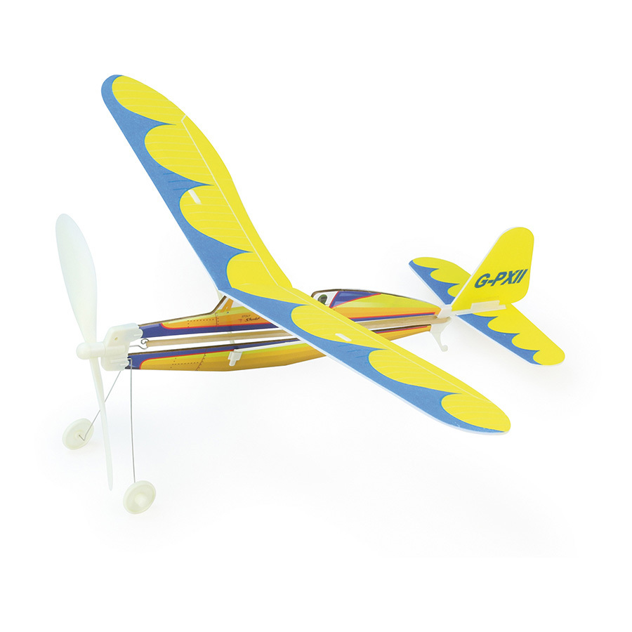 Vilac Kit de construcción de avión con hélice retráctil 1 unidad amarilla