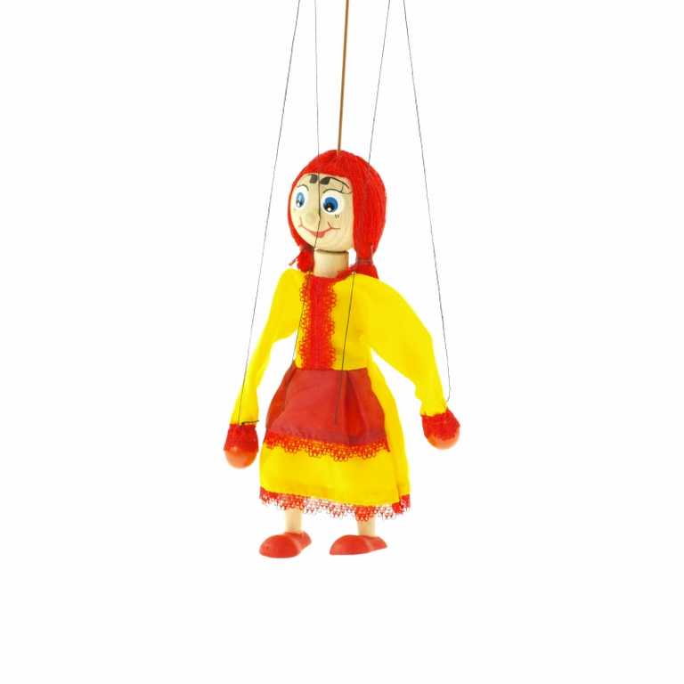 Marionetas de madera - Chica