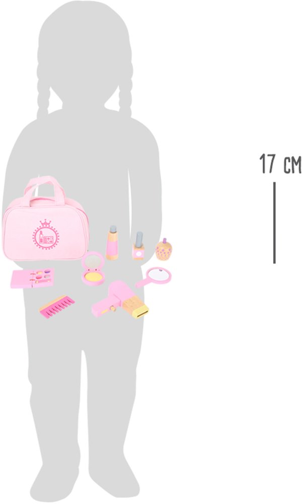 small foot Gyermek kozmetikai táska rózsaszín fa kiegészítőkkel - Image 4