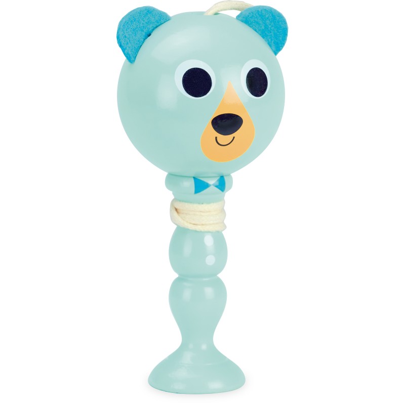 Vilac Lufi pálcán - Medve türkiz