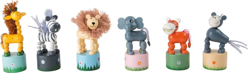 small foot Quetschfiguren Set Afrika 6 Stk.