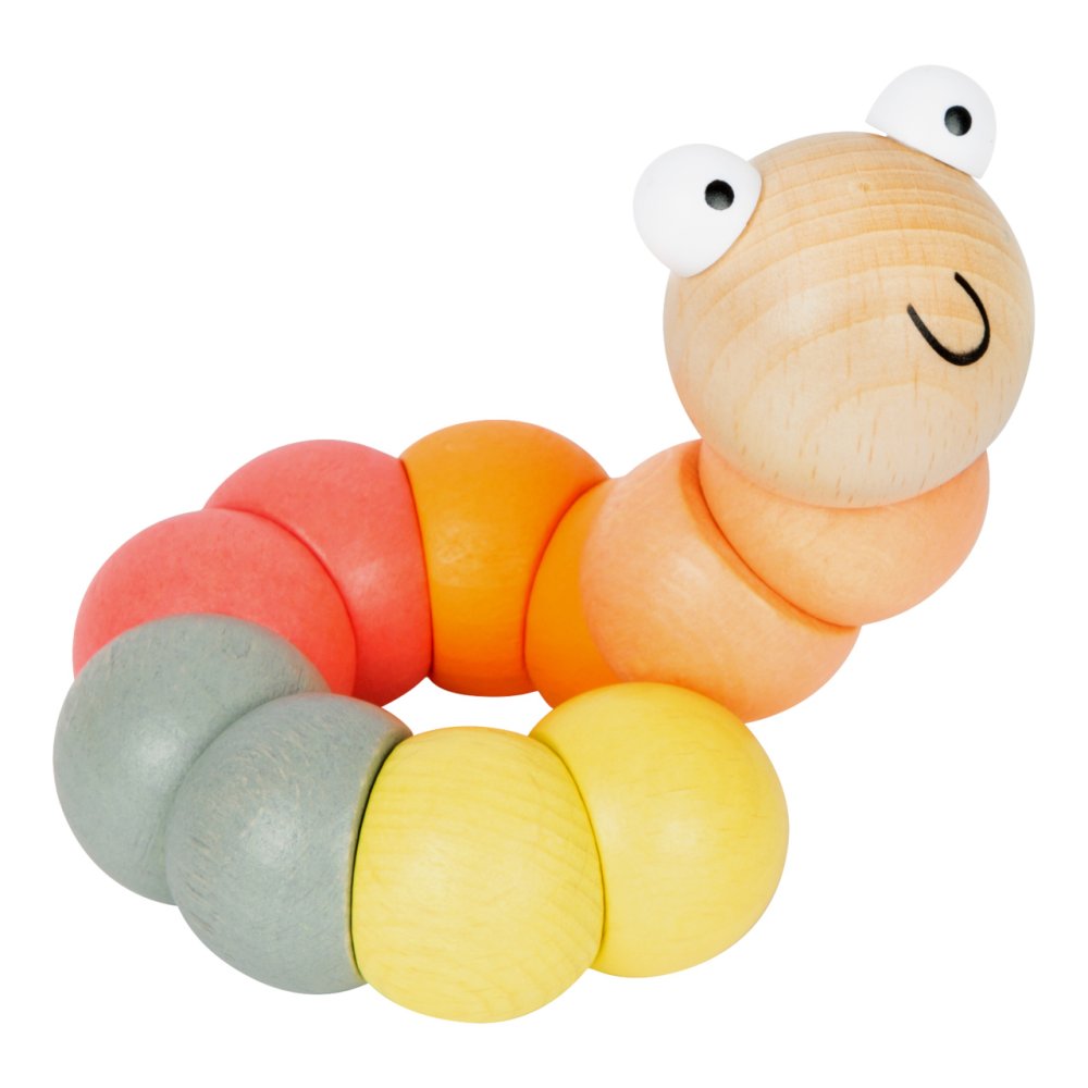 small foot Jouet de motricité chenille 1pc rose