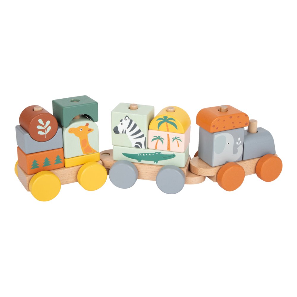 small foot Treno in legno Safari - immagine 3