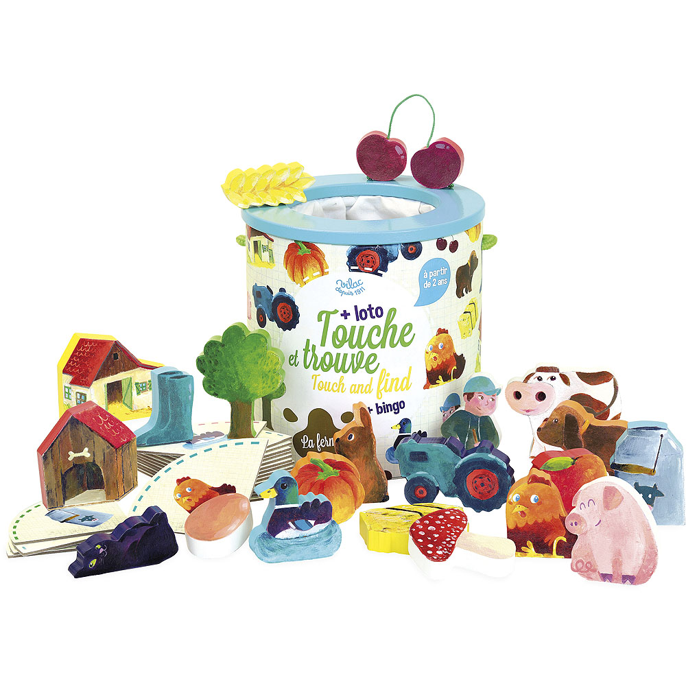 Vilac Touche et trouve La ferme