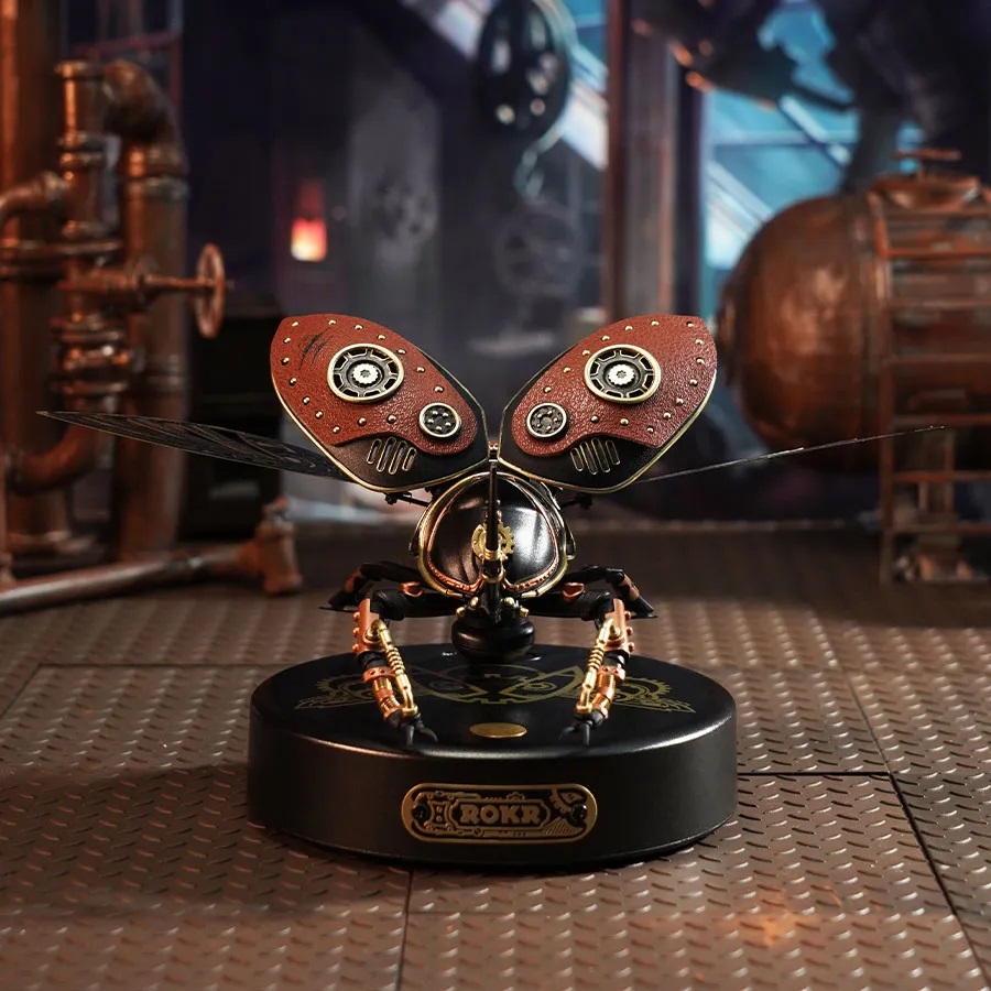 RoboTime 3D mechanická skládačka Brouk nosorožík (obrázek 8)