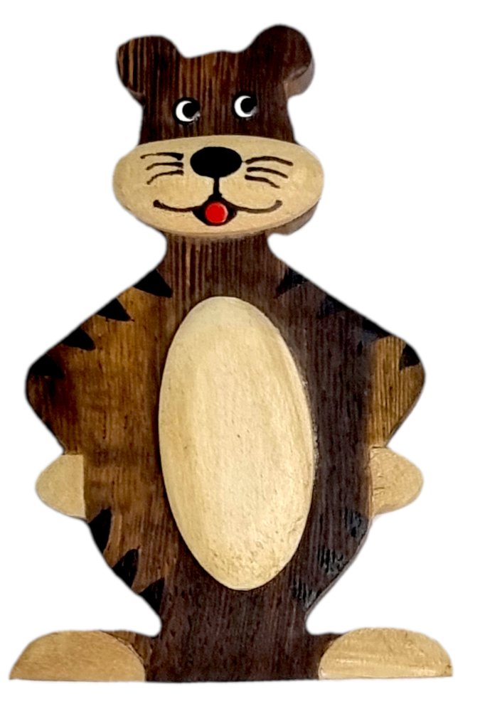 2Kids Toys Holzmagnet Großer Tiger