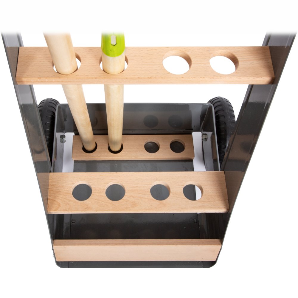 small foot Carretilla de jardín con 5 herramientas - Imagen 6