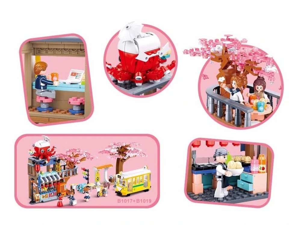 Sluban Girls Dream M38-B1019 Malownicze bistro - obrazek 2