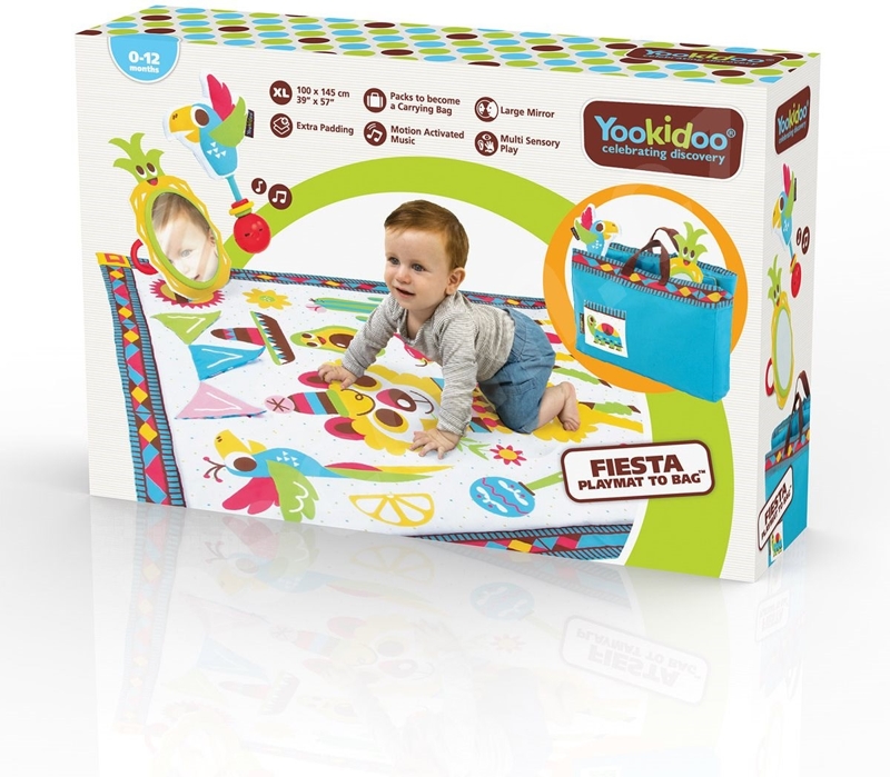 YOOKIDOO Duża mata edukacyjna Fiesta - obrazek 6