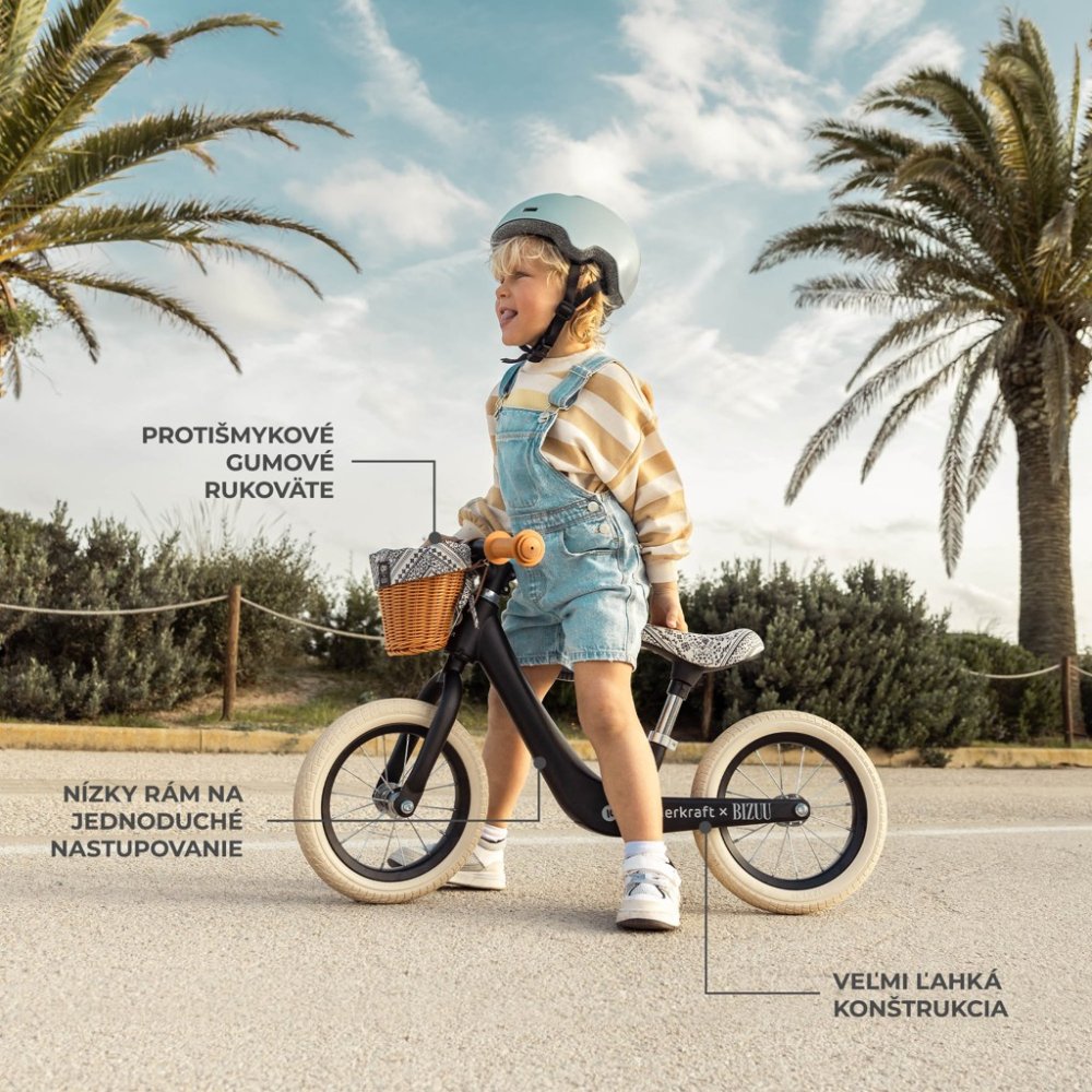 KINDERKRAFT Bicicletta senza pedali Rapid 2 Dune Whisper Bizuu - immagine 4