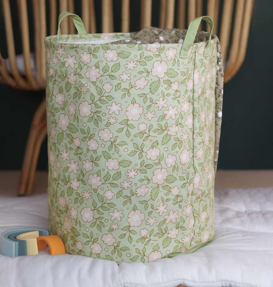 A Little Lovely Company - tárolókosár játékokra - virágok zsályán - Image 4