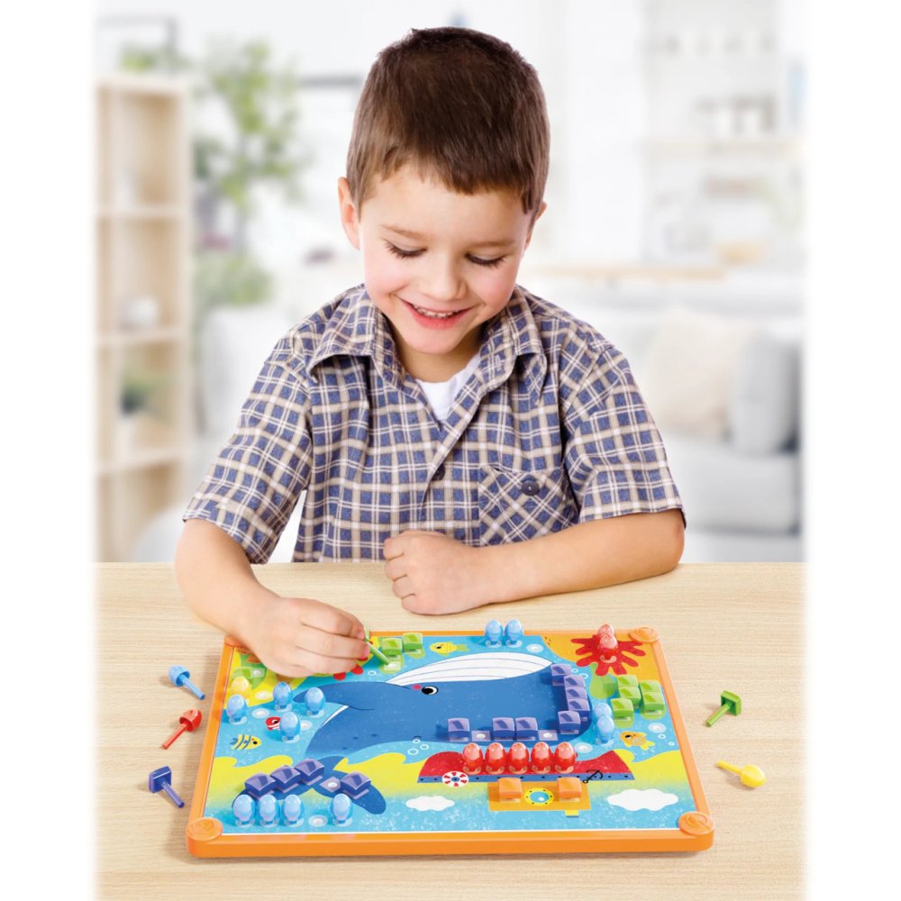 Quercetti Mozaika FantaColor Zwierzęta - obrazek 3