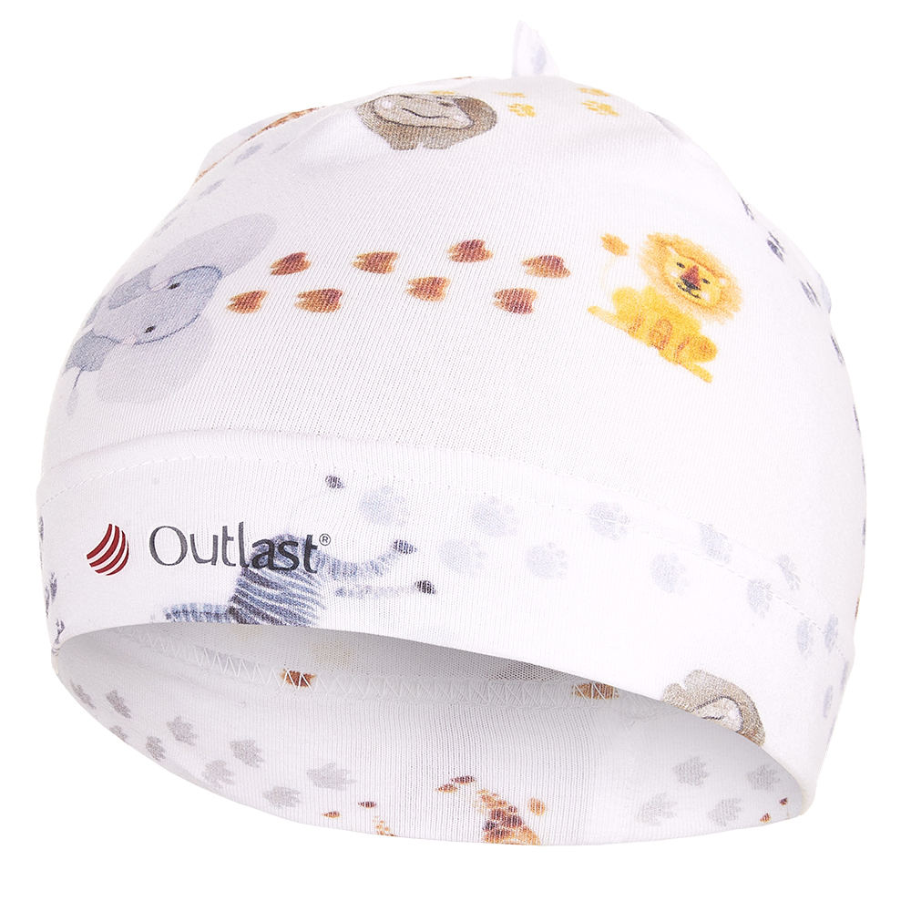 Ensemble nouveau-né fin IMPRIMÉ Outlast® - safari 50 – Image 3