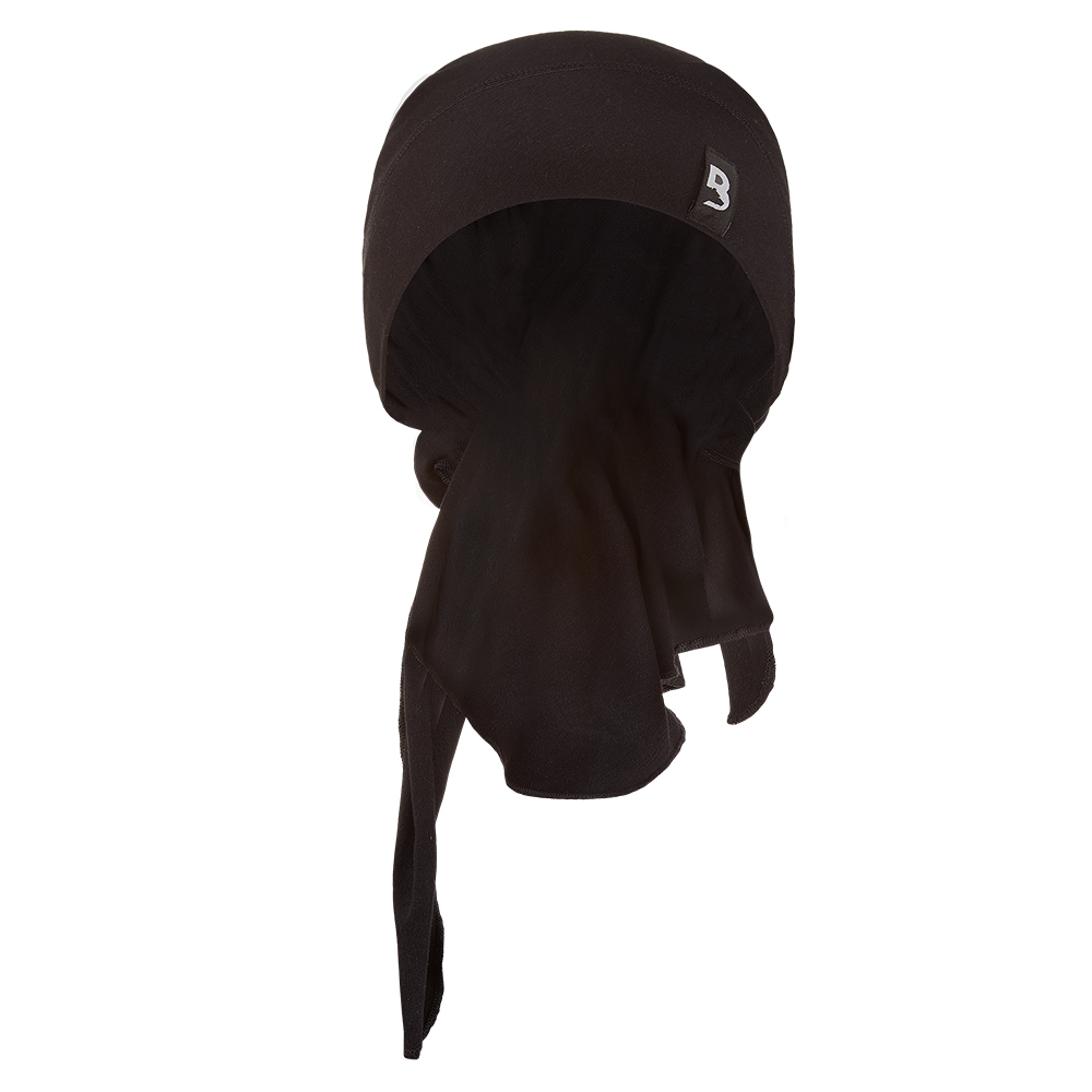 Kendő háromszögletű vékony Outlast® - fekete