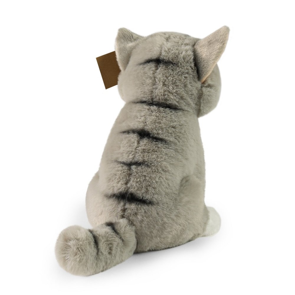 Rappa Plyšová kočka sedící šedá 23 cm SOFT COLLECTION, ECO-FRIENDLY (obrázek 4)