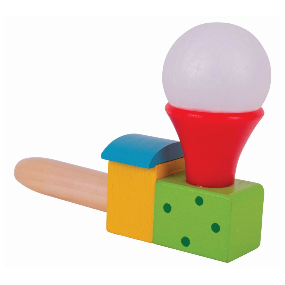 Bigjigs Toys Foukání lokomotiva s balónkem 1 ks (obrázek 2)