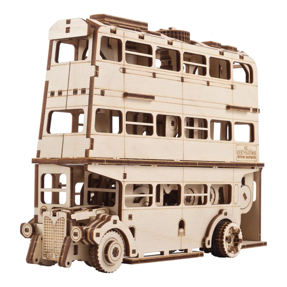 Ugears 3D dřevěné mechanické puzzle Harry Potter Rytířský autobus (obrázek 8)