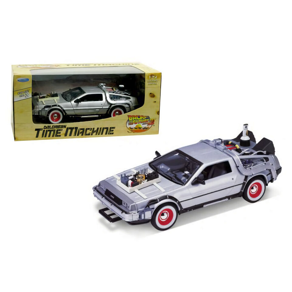 Welly DeLorean Návrat do budoucnosti III 1:24 (obrázek 3)