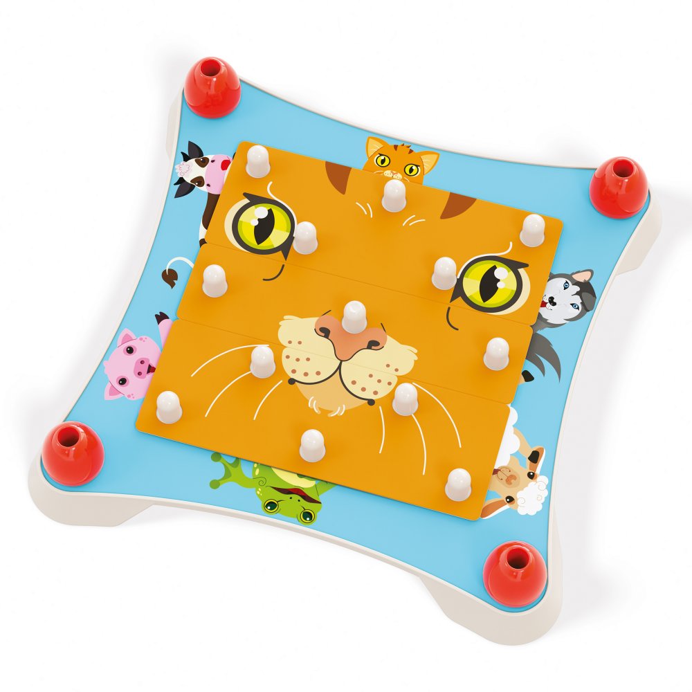 Quercetti Puzzle Zvířecí obličeje (obrázek 8)