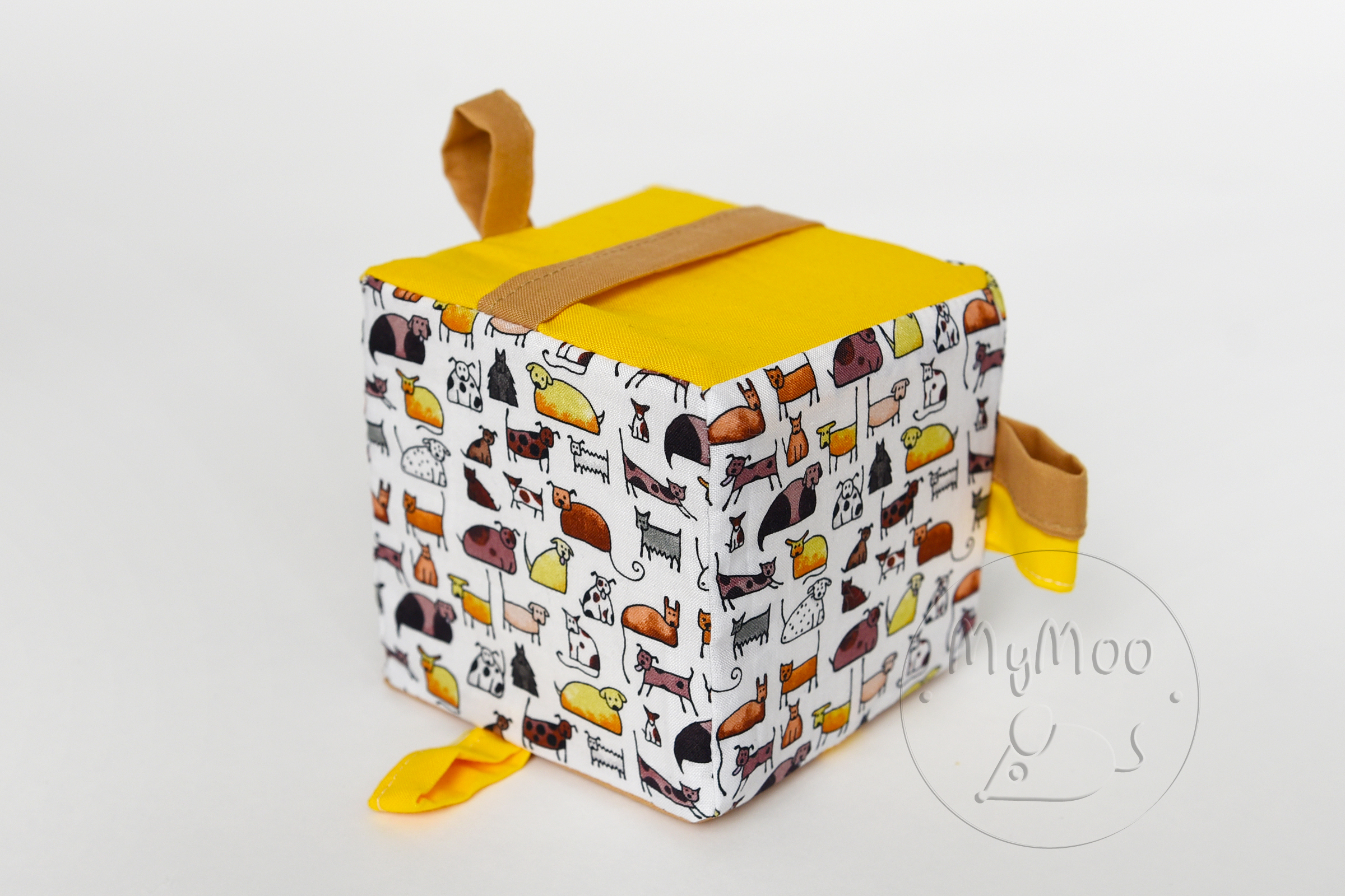 MyMoo Dado De Agarre Busy Cube - Perritos