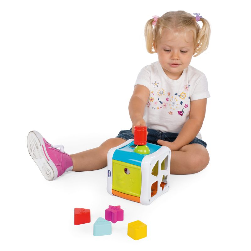 CHICCO Cube de jeu Sort&Beat 2en1, 6m+ – Image 7