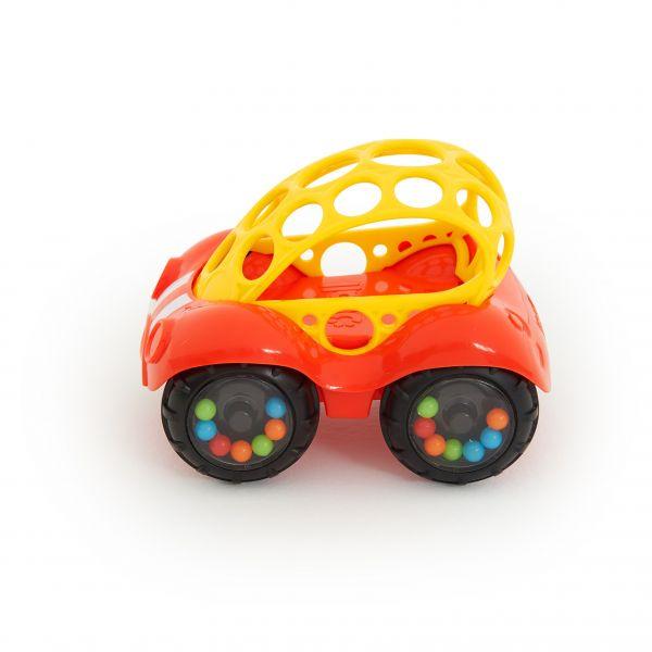 OBALL Rattle&Roll™ Autospeelgoed, Rood 3m+