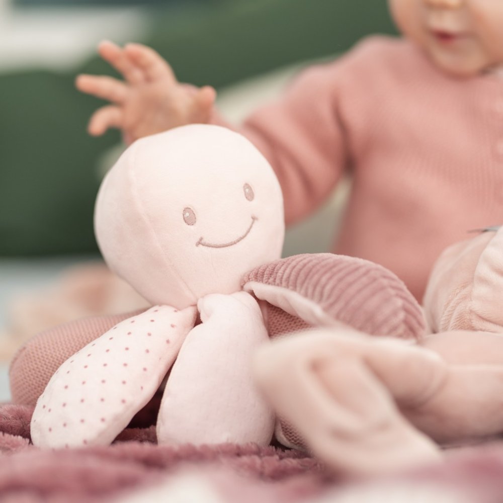 NATTOU Juguete Educativo Pulpo 8 Actividades Lapidou Rosa