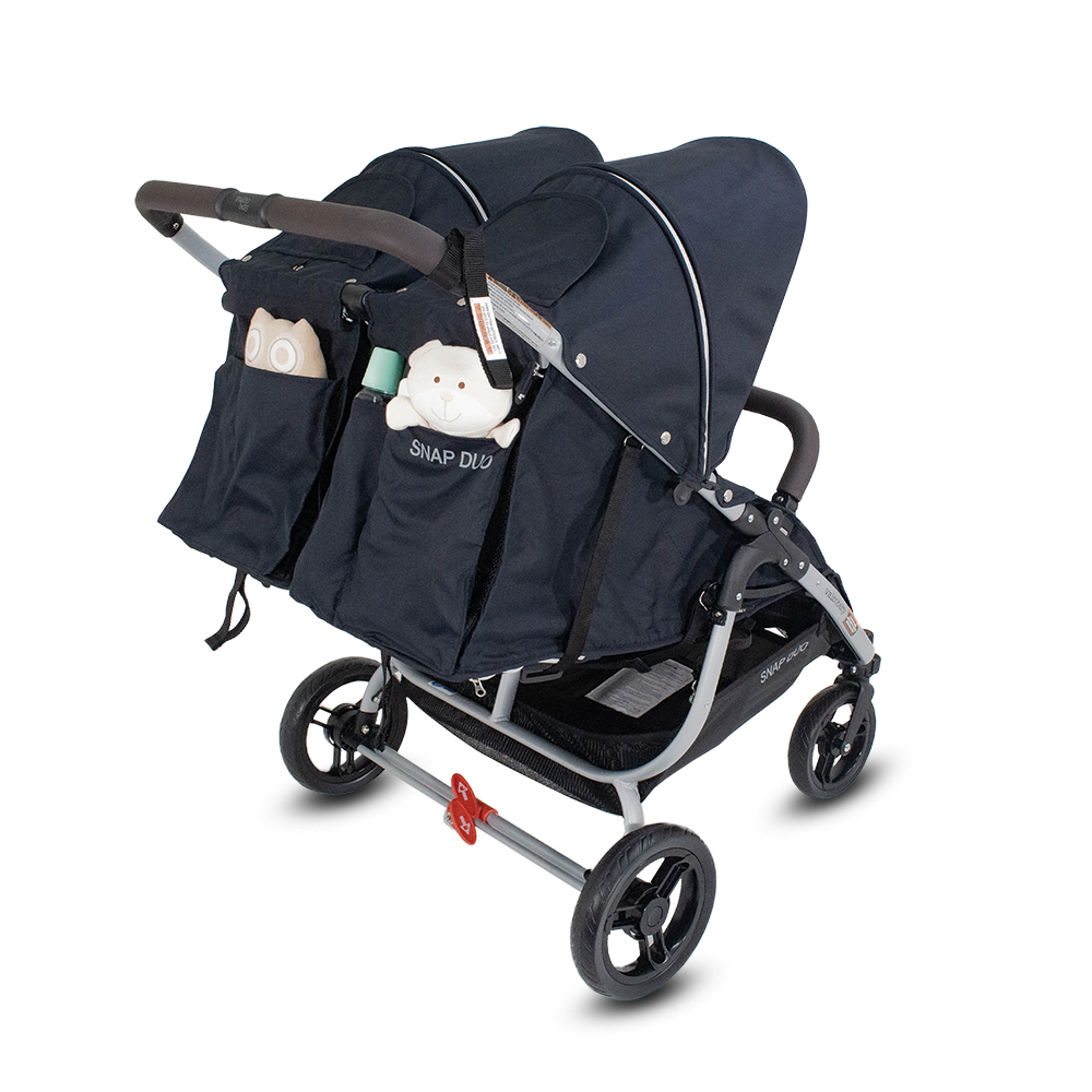 VALCO BABY Twin Stroller Snap Duo Elite Navy